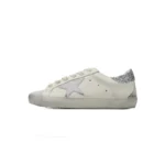 Golden Goose Super Star 'Sparkling Silver Heel'