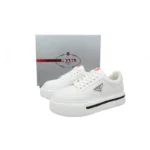 PK God Batch Prada White plaid platform shoes - Image 6