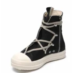 PK God Batch Rick Owens Drkshdw Black Hexa Sneakers - Image 4