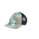 (ADD ANY ONE SHOES OR CLOTHING)Gucci GG/MESHBASEBALL HAT IN BLUE