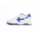 PK God Batch OMIA189 C99LEA00 10145 OFF-WHITE Out Of Office White Light Blue