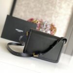 SOLFERINO MEDIUM SATCHEL IN BOX SAINT LAURENT LEATHER - Image 4