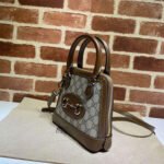 Gucci Horsebit 1955 Mini Top Handle Bag - Image 5