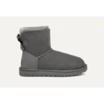 UGG Mini Bailey Bow II Boot Grey Women's - Image 3