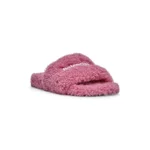 Balenciaga Furry Slide Rose Red - Image 5