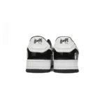 A Bathing Ape Bape Sta Low Black White 1H70-191-001 - Image 3