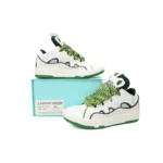Lanvin Curb Sneakers White green - Image 3