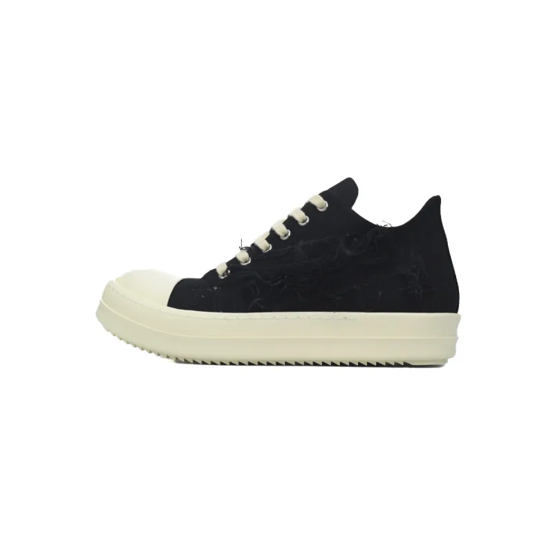 1dce27556bf0440754924b1a94da3d53.webp PK God Batch Rick Owens EDFU DRKSHDW Slashed Low 'Black Milk' - Image 1