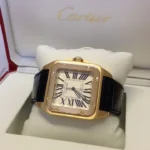 CARTIER santos 18kt Yellow Gold Men's WatchItem -W20071Y1 - Image 3