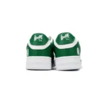 A Bathing Ape Bape Sta Low White Green Star OZXSHM 191 306M - Image 3