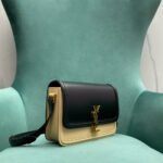 SOLFERINO MEDIUM SATCHEL IN BOX SAINT LAURENT LEATHER - Image 4