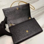 KATE MEDIUM CHAIN BAG IN GRAIN DE POUDRE EMBOSSED LEATHER - Image 4