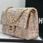 Chanel Tweed Medium Classic Flap Ba - Image 3
