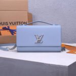 LV Lockme Clutch Purse - Image 3