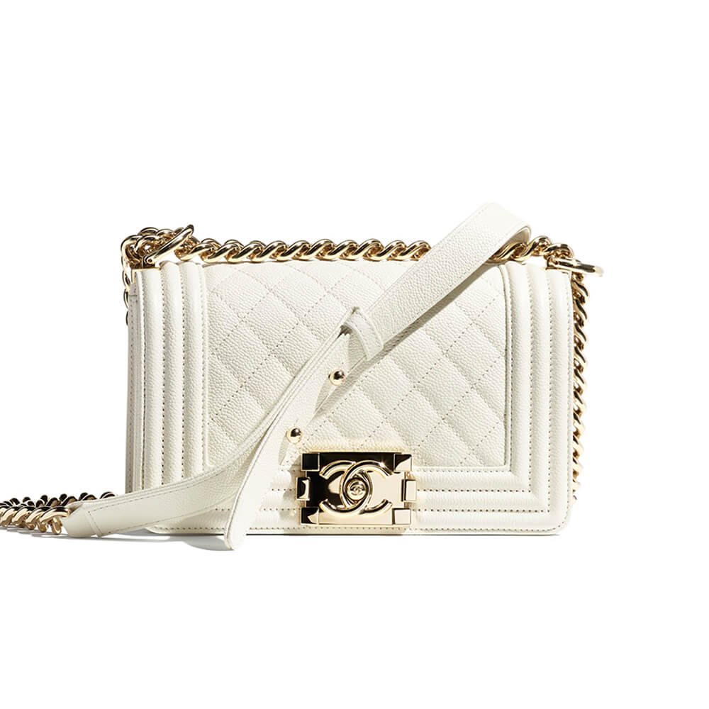 461546ceae16edf91e7af8eed2c4a24b.jpg SMALL BOY CHANEL HANDBAG - Image 1