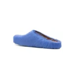 Marni Long hair Calfskin Fussbett Sabot Blue SBMR000600P412200B50 - Image 3