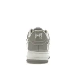 PK God Batch A Bathing Ape Bape Sta Patent Leather White Grey (2023) - Image 6