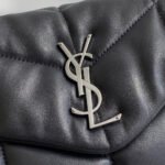 PUFFER SMALL CHAIN BAG IN QUILTED LAMBSKIN - Image 5