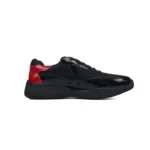 PK God Batch Prada Sneakers Black Red - Image 2