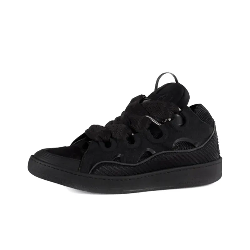 5841b0f2df51229fdc136aa14d427fe5.webp LANVIN Curb Sneakers Black - Image 1