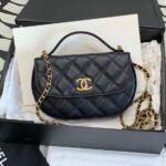 CHANEL MINI FLAP WITH HANDLE(HIGH-END GRADE) - Image 6