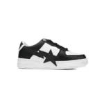 A Bathing Ape Bape Sta Low Black And White Star OZXSH W291 306M - Image 4