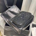 SAINT LAURENT NIKI MEDIUM IN CRINKLED VINTAGE LEATHER - Image 4