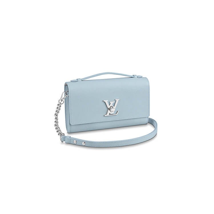 64990df756719bd1b5be7df5fe4b45b8.jpg LV Lockme Clutch Purse - Image 1
