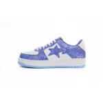 A Bathing Ape Bape Sta Low Black Blue Color Spray Painting 1H73-191-913