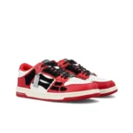 PK God Batch AMIRI Skel Top Low White Red White AW22MFS003-610 - Image 4