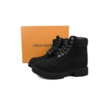 LOUIS VUITTON x Timberland 6-In Ankle Boot Black - Image 3