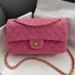 Chanel Tweed Medium Classic Flap Bag - Image 6