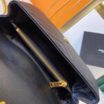 Saint Laurent College quilted-leather satchel bag - Image 3