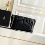 PUFFER SMALL CHAIN BAG IN QUILTED LAMBSKIN - Image 6