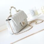 CHANEL Mini Flap With Top Handle - Image 4