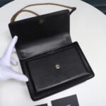 SUNSET MEDIUM CHAIN BAG IN SMOOTH LEATHER - Image 6