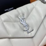 PUFFER SMALL CHAIN BAG IN QUILTED LAMBSKIN - Image 6