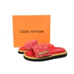 PK God Batch LOUIS VUITTON Pool Pillow Comfort Red Denim - Image 4