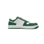 PK God Batch Prada Downtown Low Sneakers White Green - Image 4
