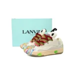 Lanvin Curb Sneakers Seven Color Painting - Image 3