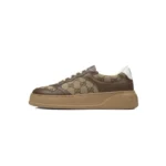 Gucci GG Embossed low-top Brown