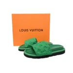PK God Batch LOUIS VUITTON Pool Pillow Comfort Black green cloth - Image 6