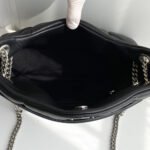 PUFFER SMALL CHAIN BAG IN QUILTED LAMBSKIN - Image 2