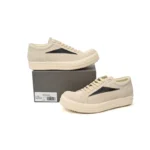 PK God Batch Rick Owens Wmns Luxor Vintage Low 'Milk Black' - Image 6