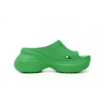 PK God Batch BALENCIAGA Pool Crocs Green 677386 W1S8E 3033 - Image 6