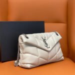 PUFFER SMALL CHAIN BAG IN QUILTED LAMBSKIN - Image 5