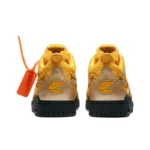 PK God Batch Nike X Off-White Air Rubber Dunk  University Gold  sneakers - Image 4