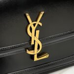 SOLFERINO SMALL SATCHEL IN BOX SAINT LAURENT LEATHER - Image 3