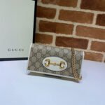Gucci Horsebit 1955 Wallet With Chain - Image 2