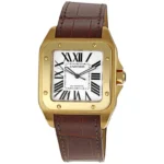 CARTIER santos 18kt Yellow Gold Men's WatchItem -W20071Y1
